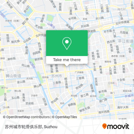 苏州城市轮滑俱乐部 map