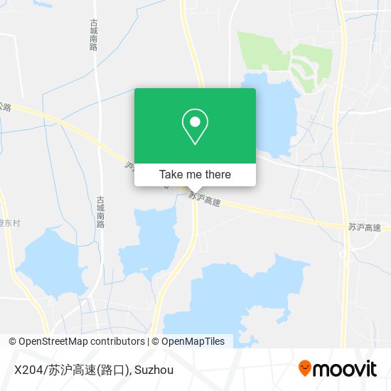 X204/苏沪高速(路口) map