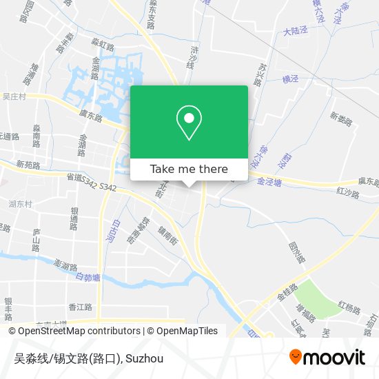 吴淼线/锡文路(路口) map