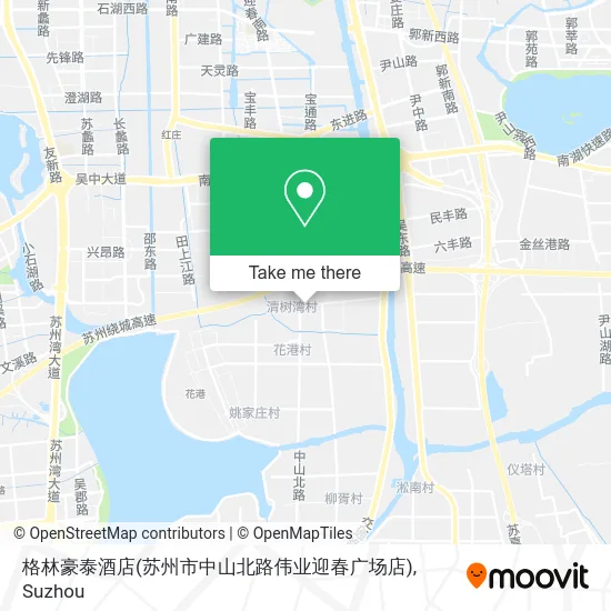 格林豪泰酒店(苏州市中山北路伟业迎春广场店) map