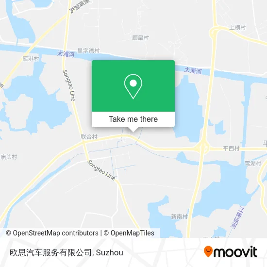 欧思汽车服务有限公司 map