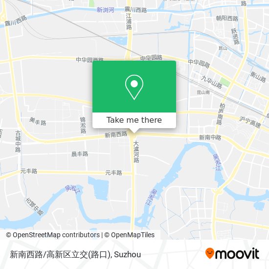 新南西路/高新区立交(路口) map