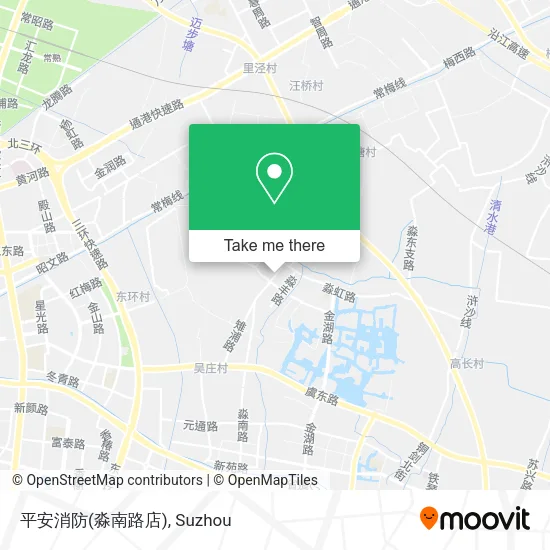 平安消防(淼南路店) map