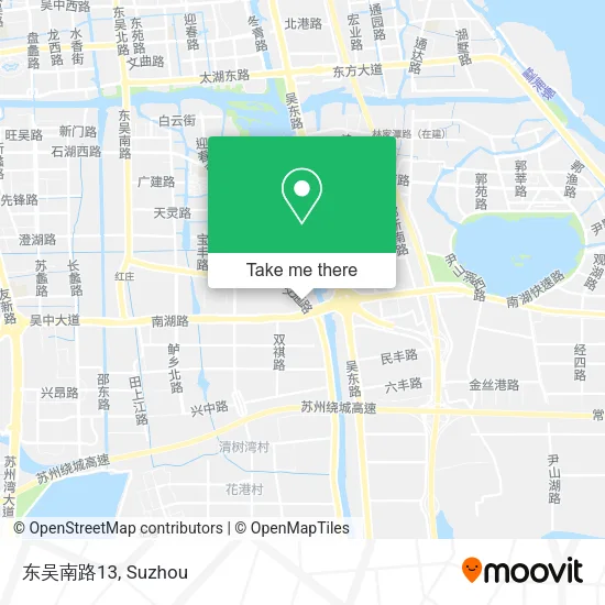 东吴南路13 map