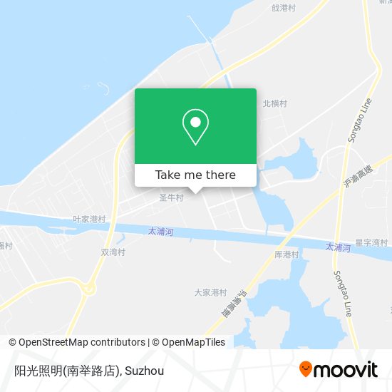 阳光照明(南举路店) map