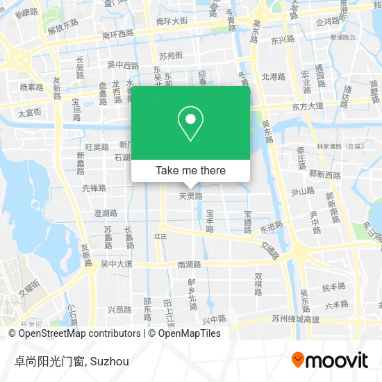 卓尚阳光门窗 map