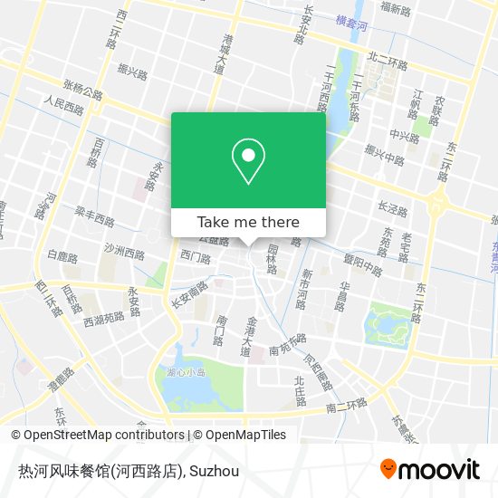 热河风味餐馆(河西路店) map
