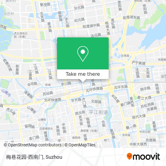 梅巷花园-西南门 map