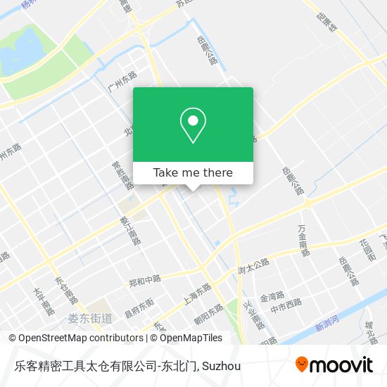 乐客精密工具太仓有限公司-东北门 map