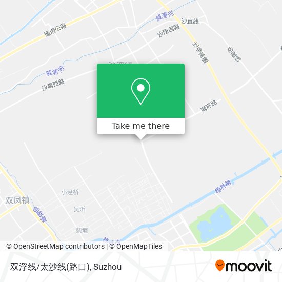 双浮线/太沙线(路口) map
