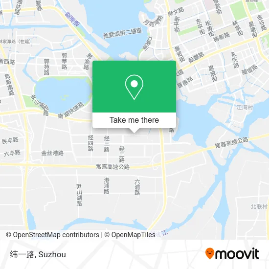 纬一路 map