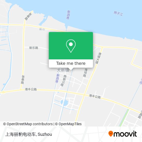 上海丽豹电动车 map