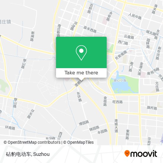 砧豹电动车 map