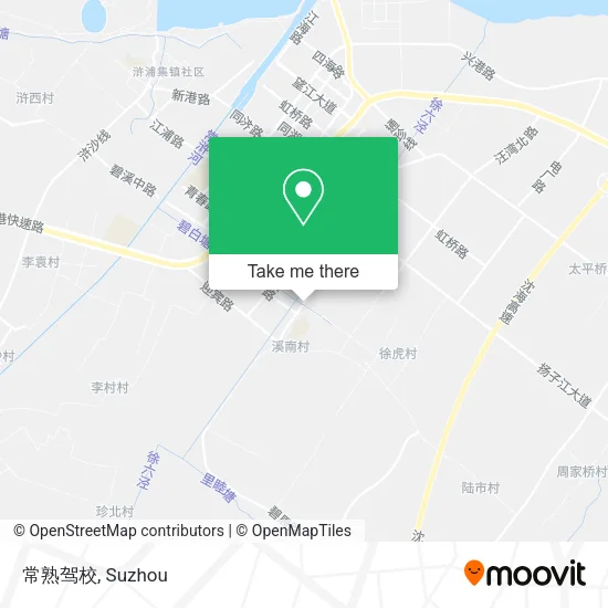常熟驾校 map