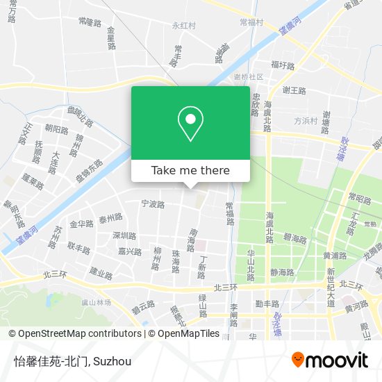 怡馨佳苑-北门 map