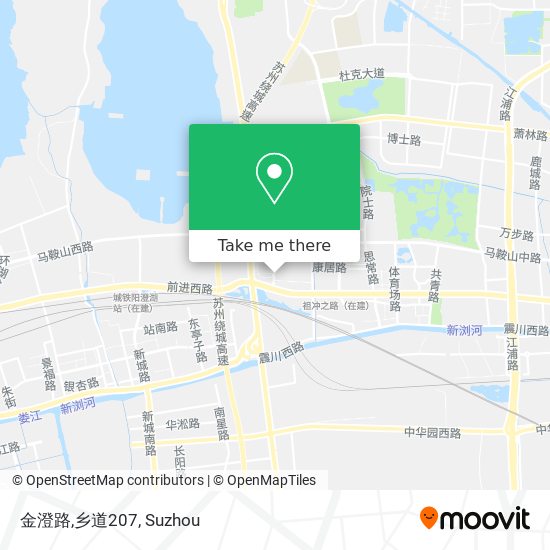 金澄路,乡道207 map