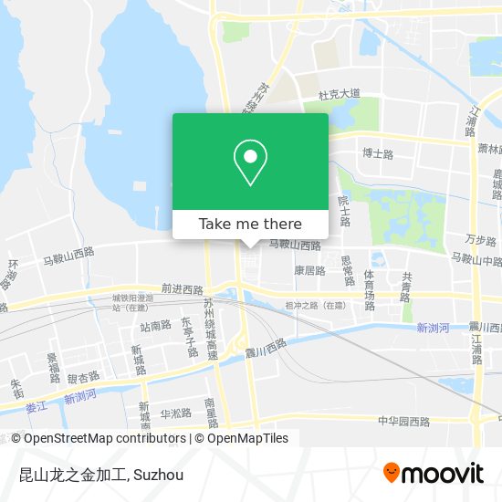昆山龙之金加工 map