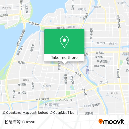 松陵商贸 map