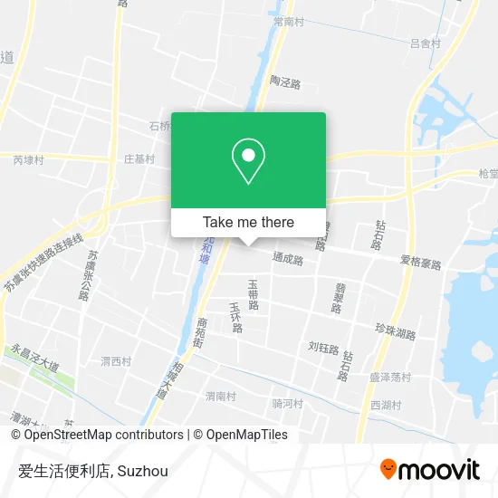 爱生活便利店 map