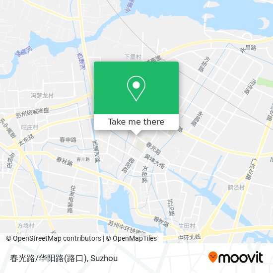 春光路/华阳路(路口) map