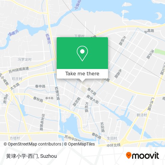 黄埭小学-西门 map