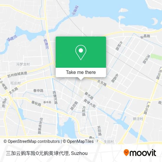 三加云购车险0元购黄埭代理 map