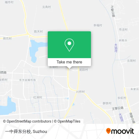 一中舜东分校 map
