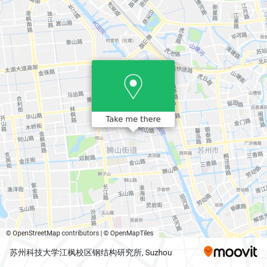 苏州科技大学江枫校区钢结构研究所 map