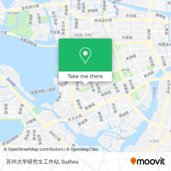 苏州大学研究生工作站 map
