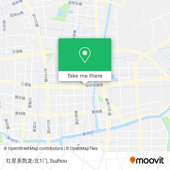 红星美凯龙-北1门 map