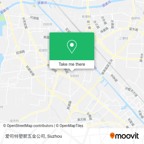 爱司特塑胶五金公司 map