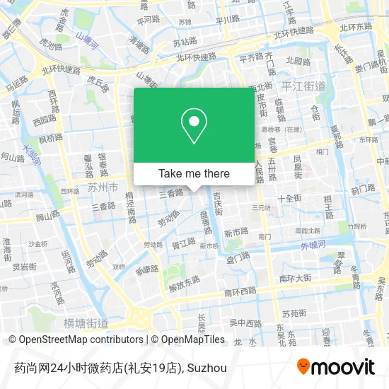 药尚网24小时微药店(礼安19店) map