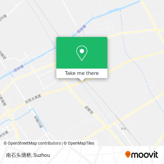 南石头塘桥 map