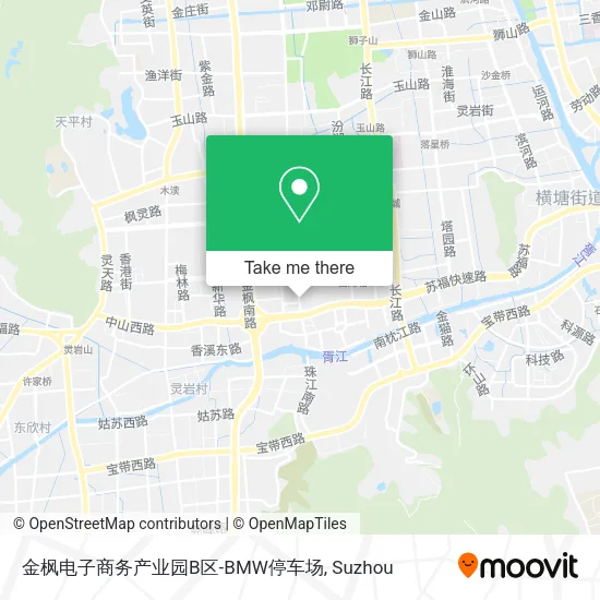 金枫电子商务产业园B区-BMW停车场 map