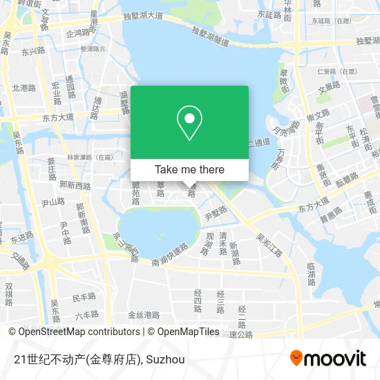 21世纪不动产(金尊府店) map