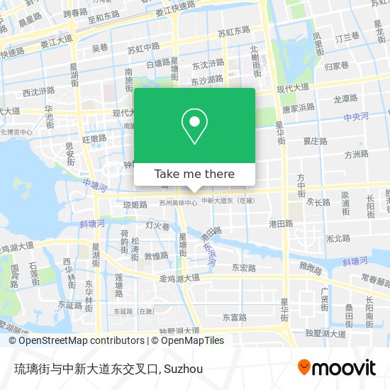 琉璃街与中新大道东交叉口 map