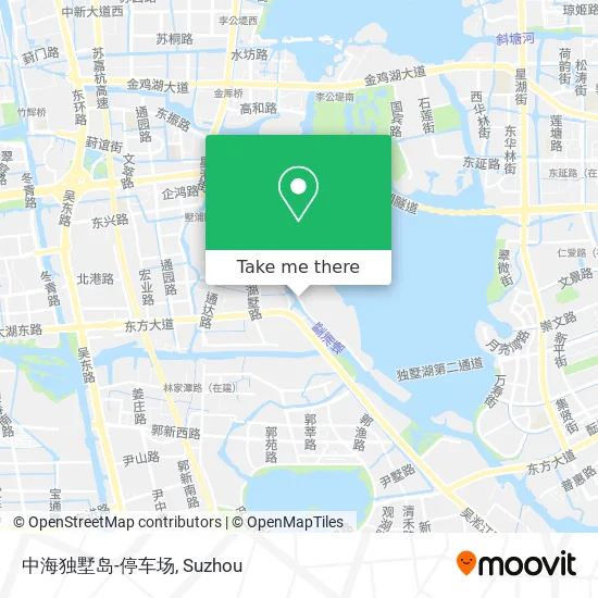 中海独墅岛-停车场 map