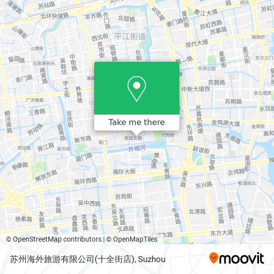 苏州海外旅游有限公司(十全街店) map