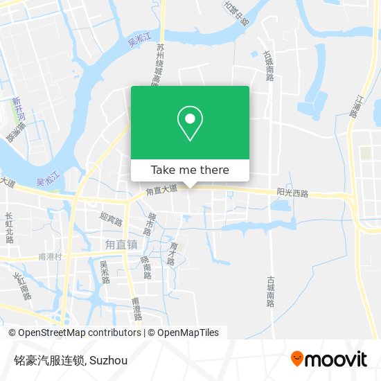铭豪汽服连锁 map