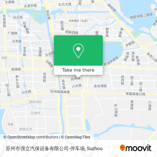 苏州市强立汽保设备有限公司-停车场 map