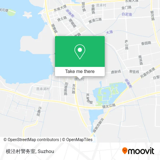横泾村警务室 map
