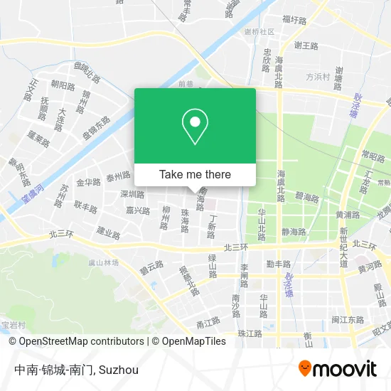 中南·锦城-南门 map