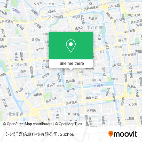苏州汇嘉信息科技有限公司 map