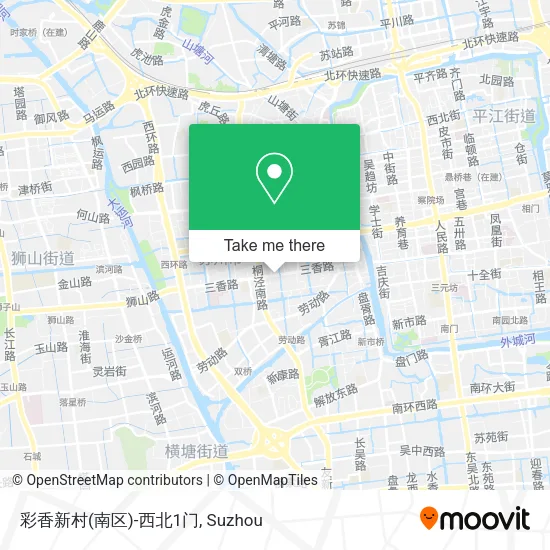 彩香新村(南区)-西北1门 map