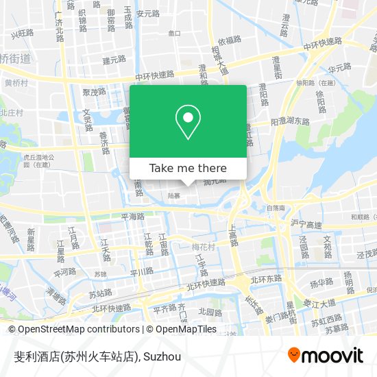 斐利酒店(苏州火车站店) map