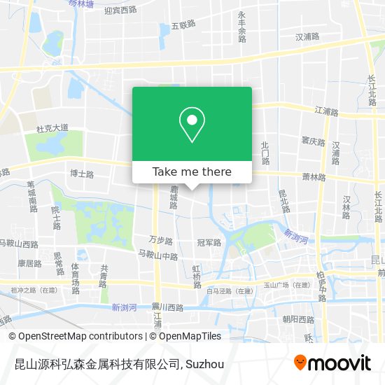 昆山源科弘森金属科技有限公司 map