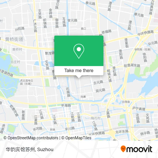 华韵宾馆苏州 map