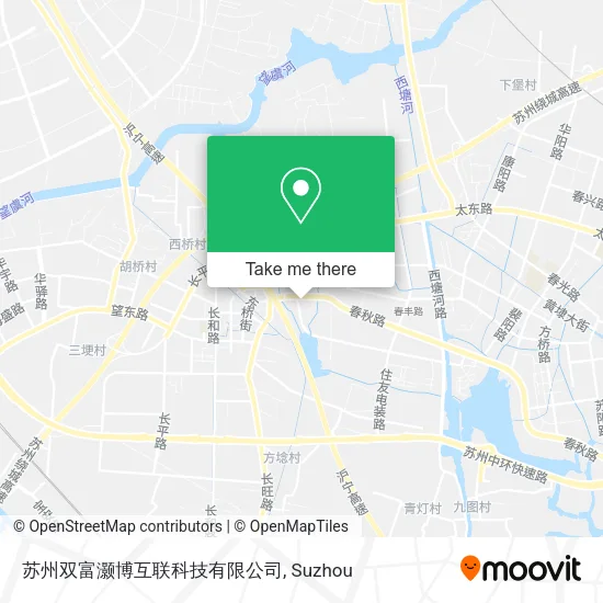 苏州双富灏博互联科技有限公司 map