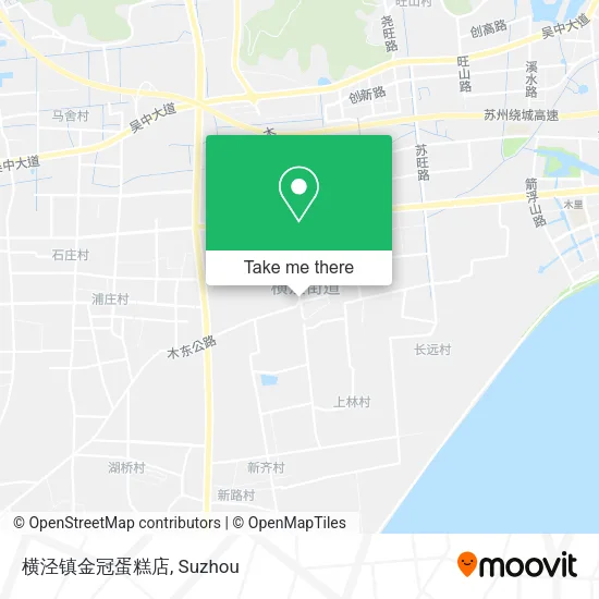 横泾镇金冠蛋糕店 map