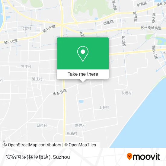 安宿国际(横泾镇店) map